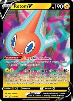 Rotom V, Origen Perdido 058