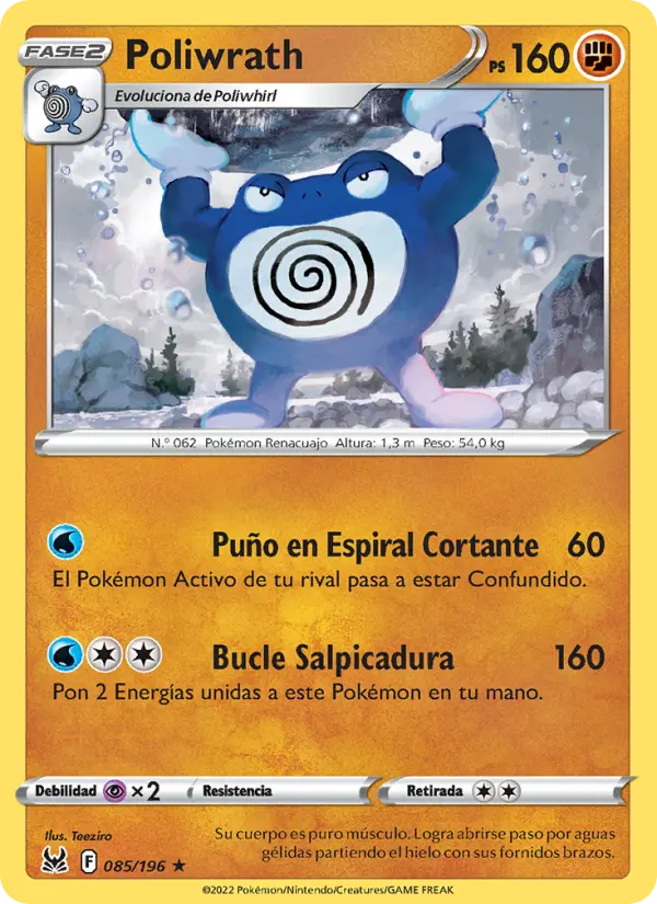 Poliwrath, Origen Perdido 085