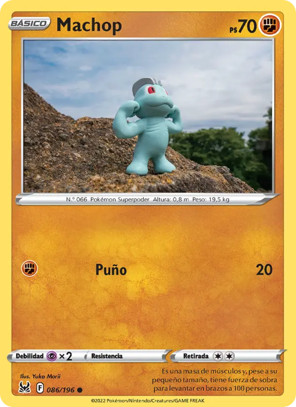 Machop, Origen Perdido 086