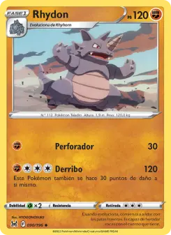 Rhydon, Origen Perdido 090