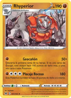 Rhyperior, Origen Perdido 091