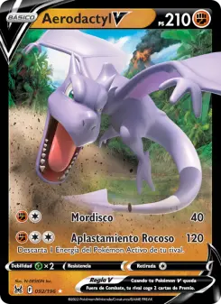 Aerodactyl V, Origen Perdido 092