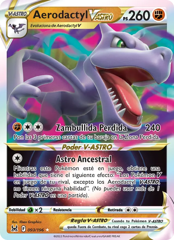 Aerodactyl V-ASTRO, Origen Perdido 093