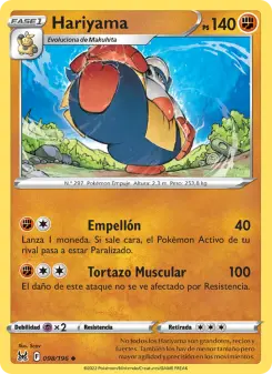 Hariyama, Origen Perdido 098
