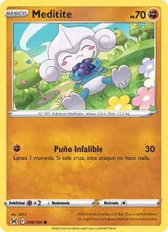 Meditite, Origen Perdido 099