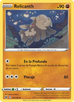 Relicanth, Origen Perdido 101