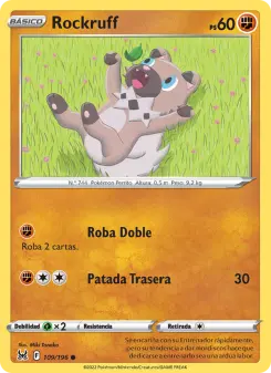 Rockruff, Origen Perdido 109