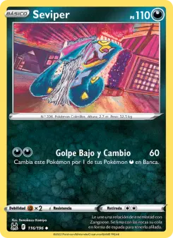 Seviper, Origen Perdido 116