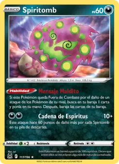 Spiritomb, Origen Perdido 117