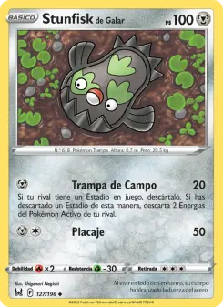 Stunfisk de Galar, Origen Perdido 127