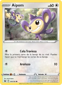 Aipom, Origen Perdido 144
