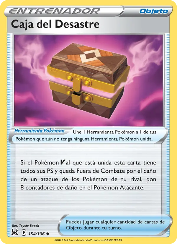 Caja del Desastre, Origen Perdido 154