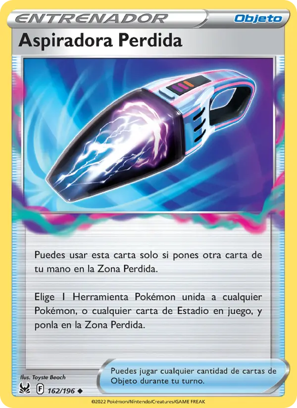 Aspiradora Perdida, Origen Perdido 162