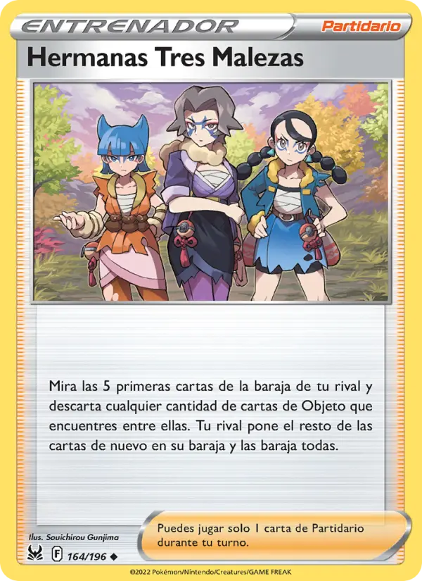 Hermanas Tres Malezas, Origen Perdido 164
