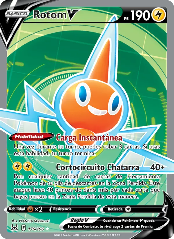 Rotom V, Origen Perdido 176