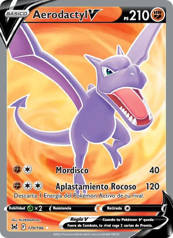Aerodactyl V, Origen Perdido 179