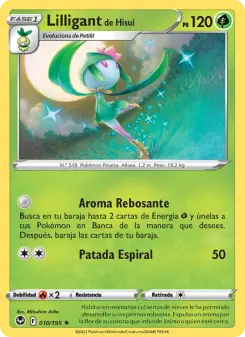 Lilligant de Hisui, Tempestad Plateada 010