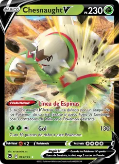 Chesnaught V, Tempestad Plateada 015