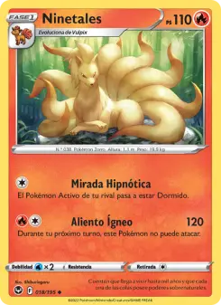 Ninetales, Tempestad Plateada 018