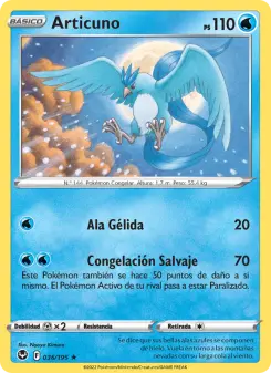 Articuno, Tempestad Plateada 036