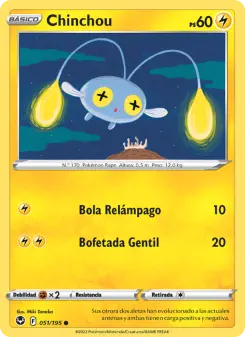 Chinchou, Tempestad Plateada 051