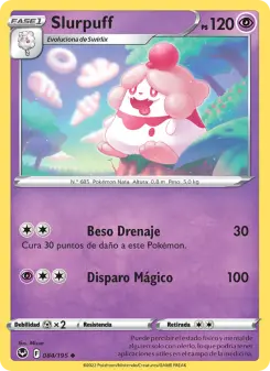 Slurpuff, Tempestad Plateada 084