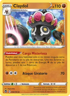 Claydol, Tempestad Plateada 094