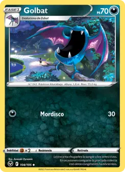 Golbat, Tempestad Plateada 104