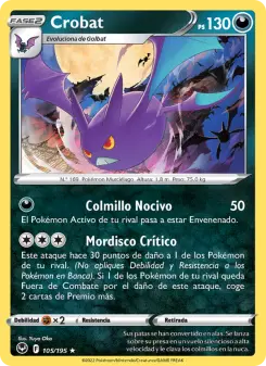 Crobat, Tempestad Plateada 105