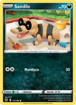 Sandile, Tempestad Plateada 111