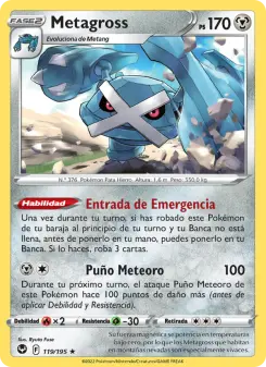 Metagross, Tempestad Plateada 119