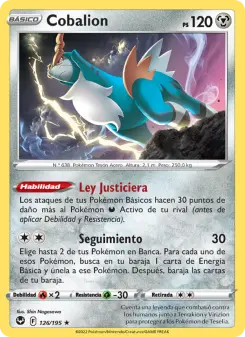 Cobalion, Tempestad Plateada 126