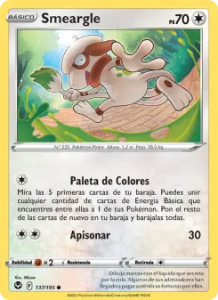 Smeargle, Tempestad Plateada 137