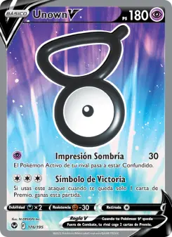 Unown V, Tempestad Plateada 176