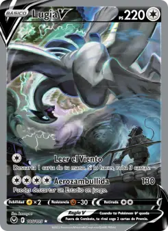 Lugia V, Tempestad Plateada 186