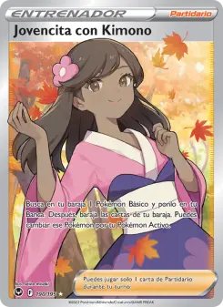 Jovencita con Kimono, Tempestad Plateada 190