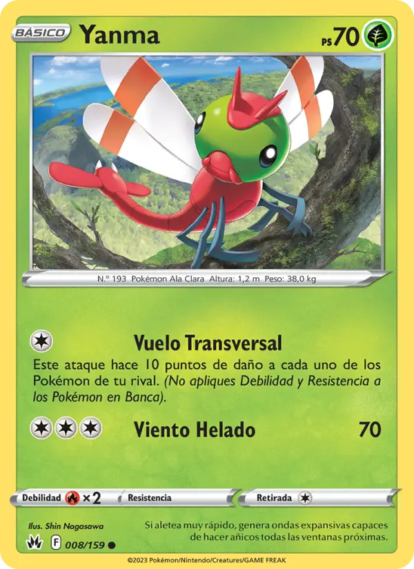 Yanma, Cenit Supremo 008