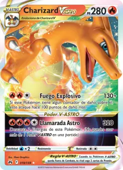 Charizard V-ASTRO, Cenit Supremo 019