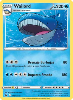 Wailord, Cenit Supremo 032