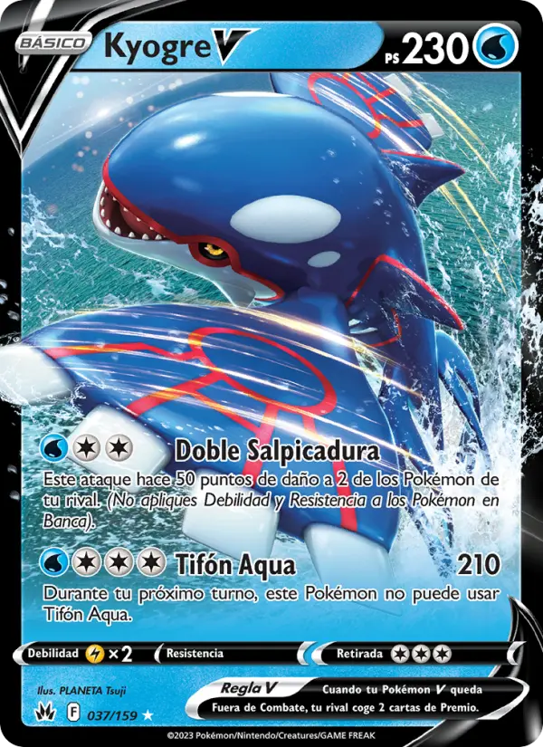 Kyogre V, Cenit Supremo 037