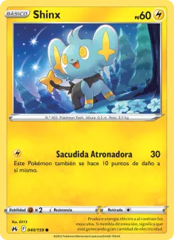 Shinx, Cenit Supremo 040
