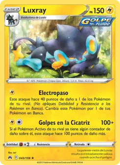 Luxray, Cenit Supremo 043