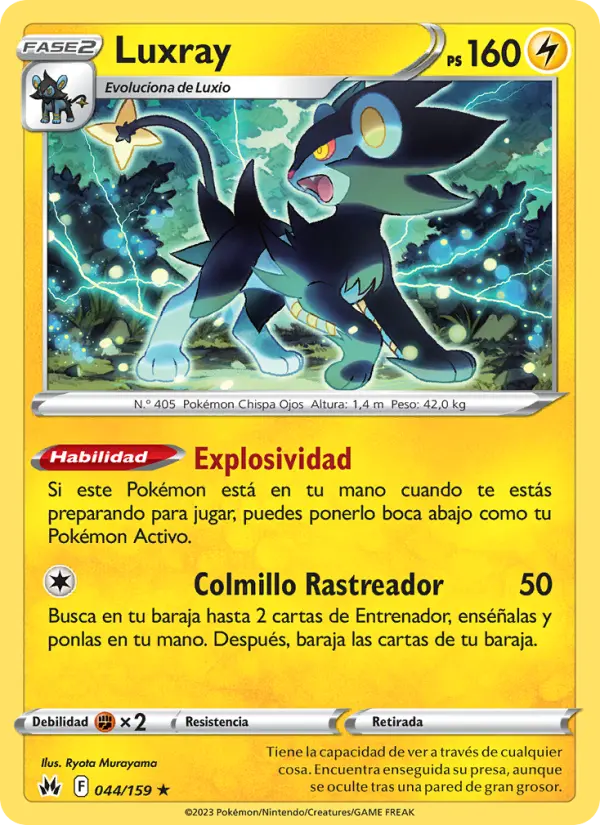 Luxray, Cenit Supremo 044