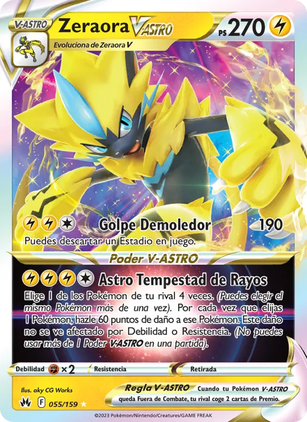 Zeraora V-ASTRO, Cenit Supremo 055