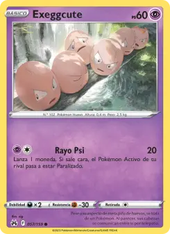 Exeggcute, Cenit Supremo 057
