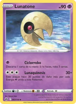 Lunatone, Cenit Supremo 062