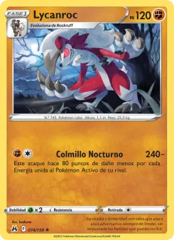 Lycanroc, Cenit Supremo 074
