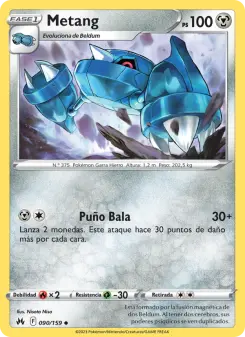 Metang, Cenit Supremo 090