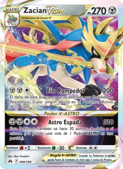 Zacian V-ASTRO, Cenit Supremo 096