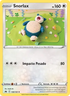 Snorlax, Cenit Supremo 109